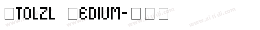 Stolzl Medium字体转换